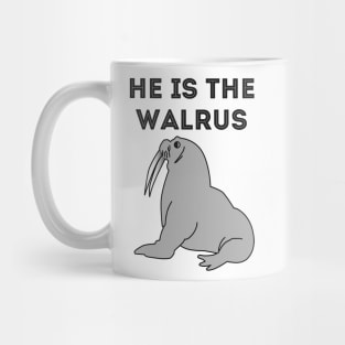 He Is The Walrus Mug